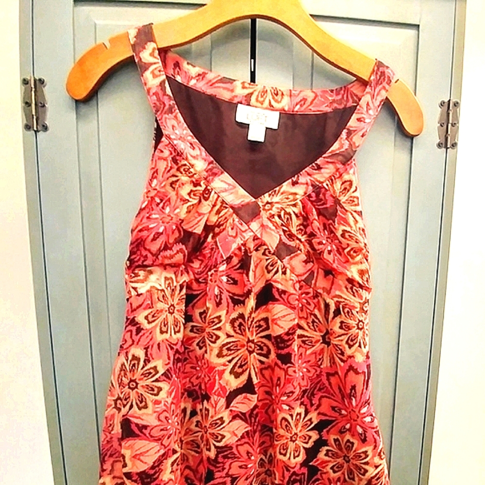 Loft Sleeveless A-line Top